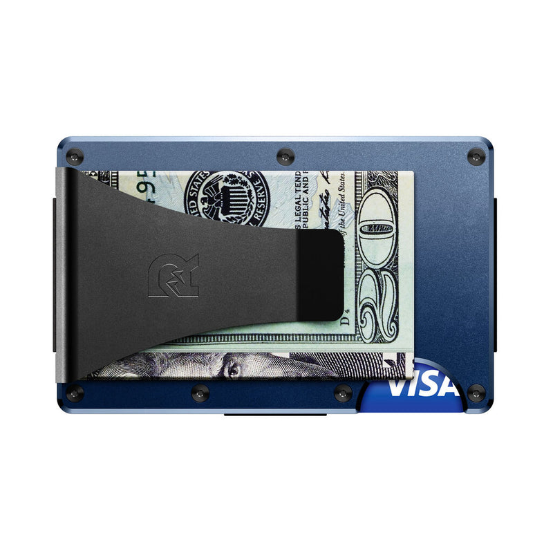 The Ridge Aluminum Wallet | Navy