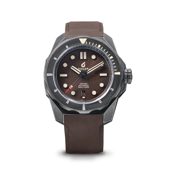 Boldr Odyssey Coral Brown 2.0 Watch | 45.5mm