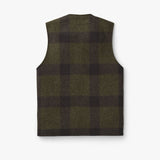 Filson Mackinaw Wool Vest XS | Forest Green/Brown