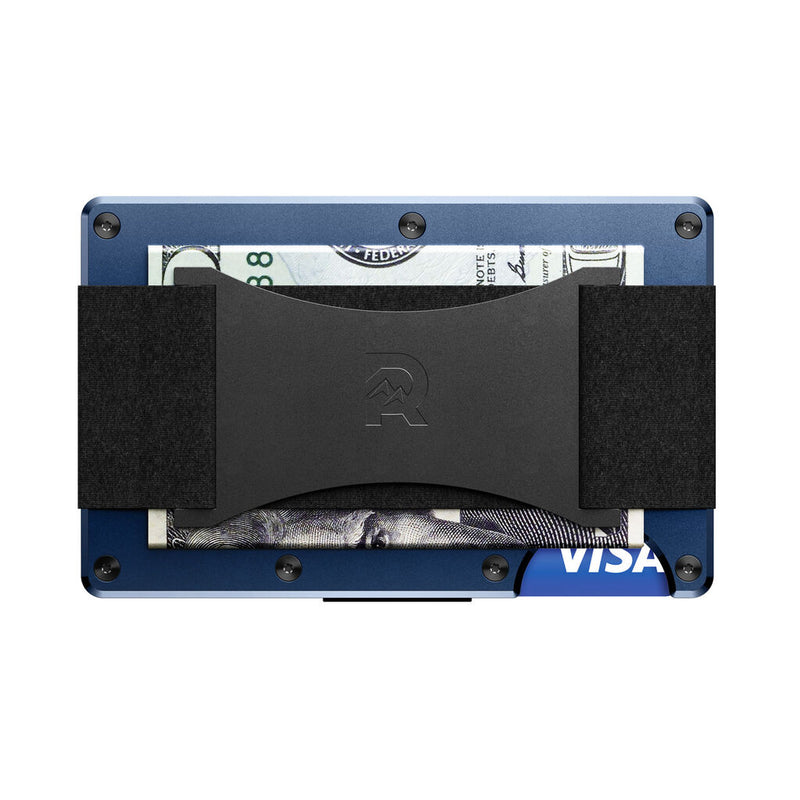 The Ridge Aluminum Wallet | Navy