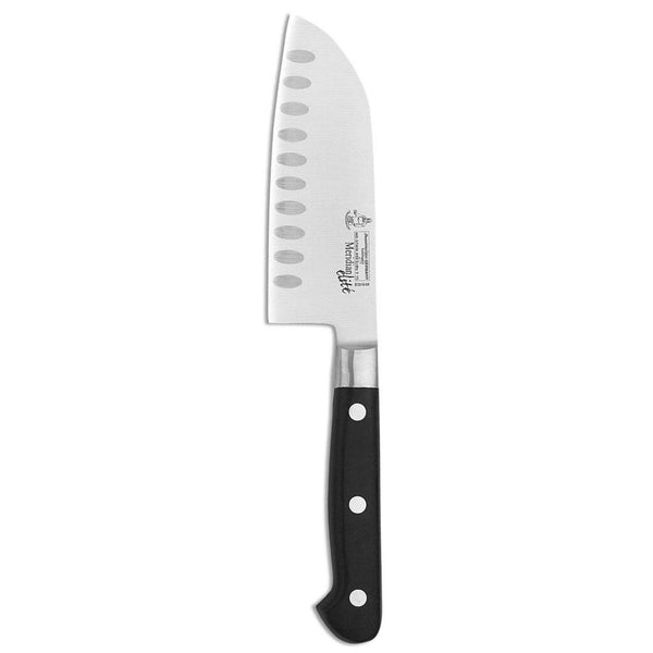 Messermeister Meridian Elite Kullenschliff Santoku Knife | 5"