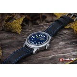 Lum-Tec 600M-2 Abyss Watch | Leather Strap
