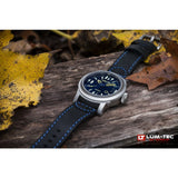 Lum-Tec 600M-2 Abyss Watch | Leather Strap