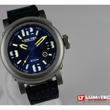 Lum-Tec 600M-2 Abyss Watch | Leather Strap