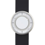 Hygge 3012 Series White/Cool Grey Watch | Leather