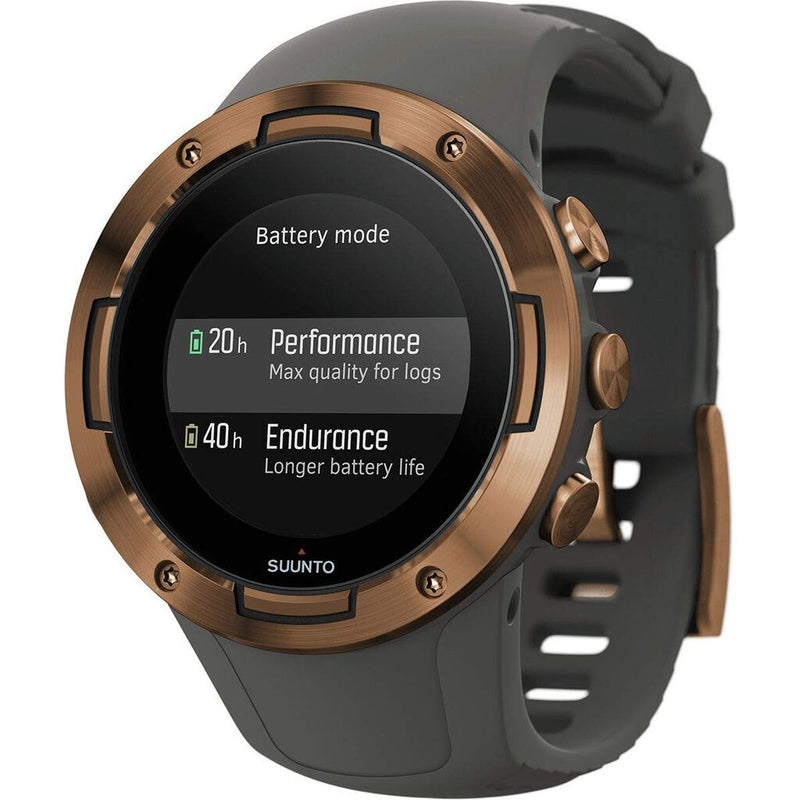 Suunto 5 Black Steel - Compact GPS sports watch with great battery life