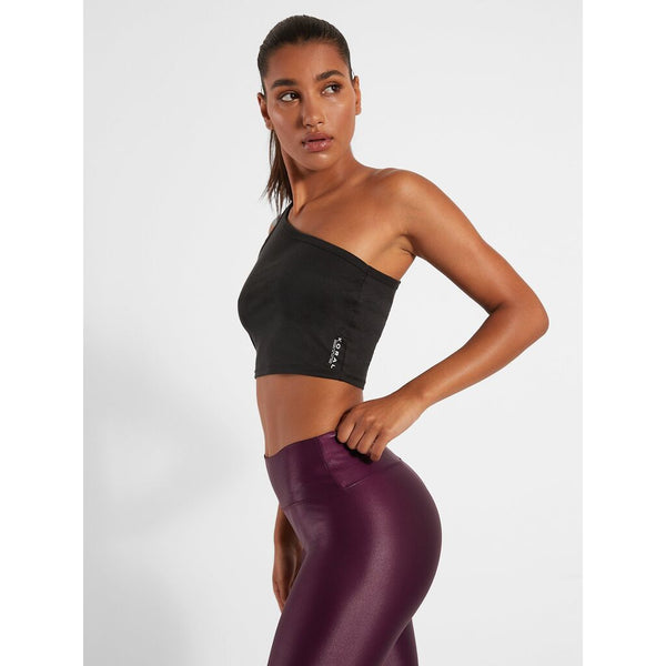 Koral Kalea Marlow Crop Top | Black