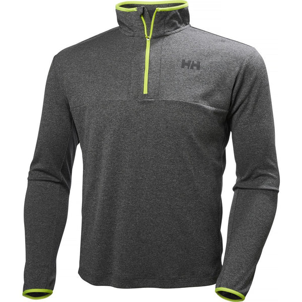 【hkll】 Helly Hansen Men's Daeg 1/2 Zip Charcoal Size S 62728_964-S