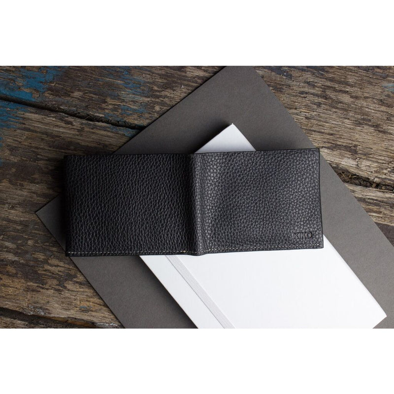 Kiko Leather Classic Leather Wallet | Black