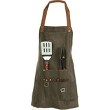 Picnic Time Legacy BBQ Apron w/ Tools & Bottle Opener