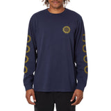 Katin Petals Long Sleeve Graphic Tees | Navy