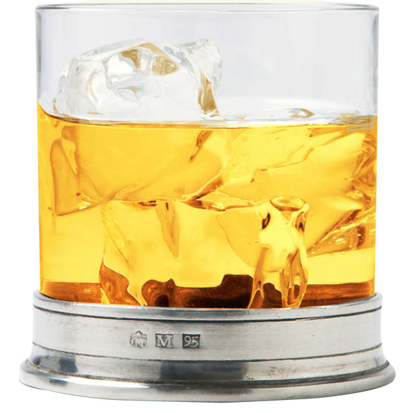 Match Pewter Double Old Fashioned Glass | Crystal