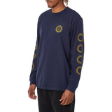 Katin Petals Long Sleeve Graphic Tees | Navy
