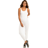 Koral Jet Blackout Jumpsuit | White