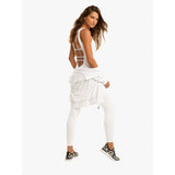 Koral Jet Blackout Jumpsuit | White