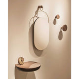 Nomon Espejo Eslabon walnut Mirror