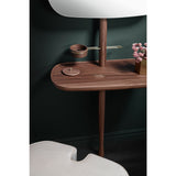 Nomon TOCADOR - VANITY TABLE | Natural walnut and Polished brass accesory