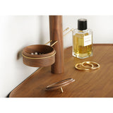 Nomon TOCADOR - VANITY TABLE | Natural walnut and Polished brass accesory
