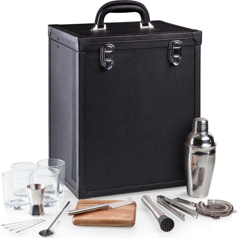 Picnic Time Legacy Hamilton Portable Cocktail Bar