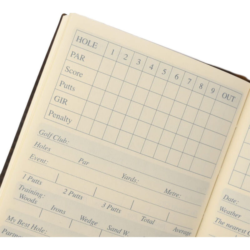 Moore & Giles Golf Score Notebook | Baldwin Oak