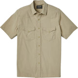 Filson Twin Lakes Short Sleeve Snap Front Shirt | Dry Grass