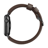 Nomad Traditional Apple Watch Strap | Rustic Brown/Black Hardware