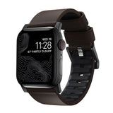 Hello Nomad Active Apple Watch Strap Pro 44mm/42mm | Classic Brown Leather