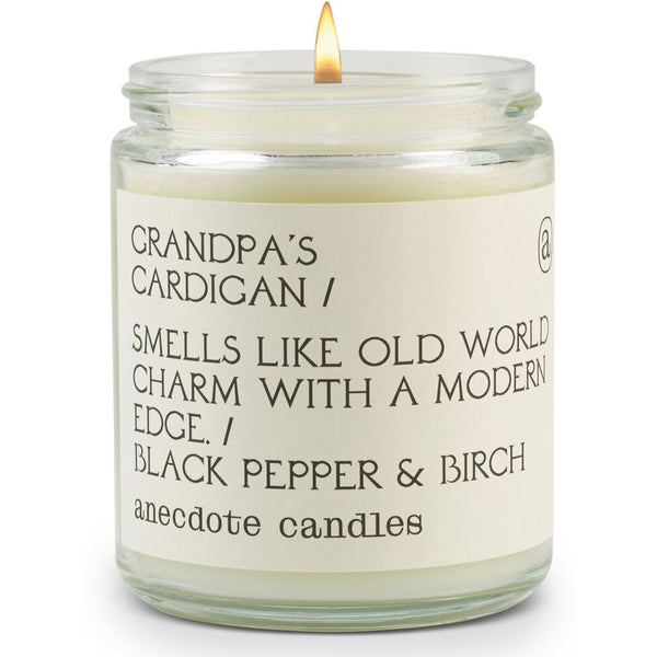 Anecdote Candles Glass Jar Candle | Grandpa's Cardigan