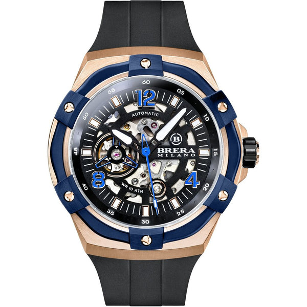 Brera Milano Supersportivo Evo Automatic Watch | Aluminum/IP Navy Blue