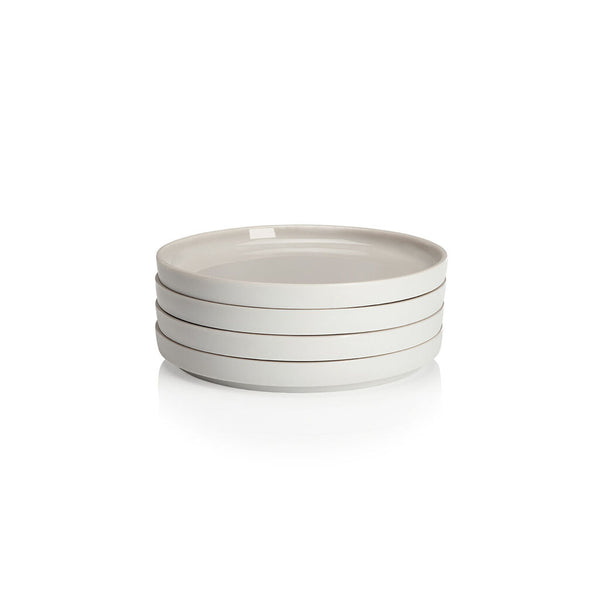 Degrenne L'Econome Starck Porcelain 7" Plates | Set of 5