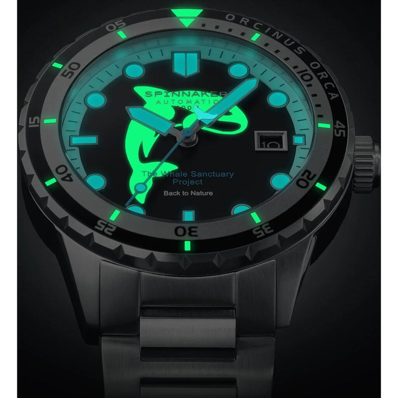 Spinnaker Watch Hass Automatic Whale Sanctuary Project Limited Edition