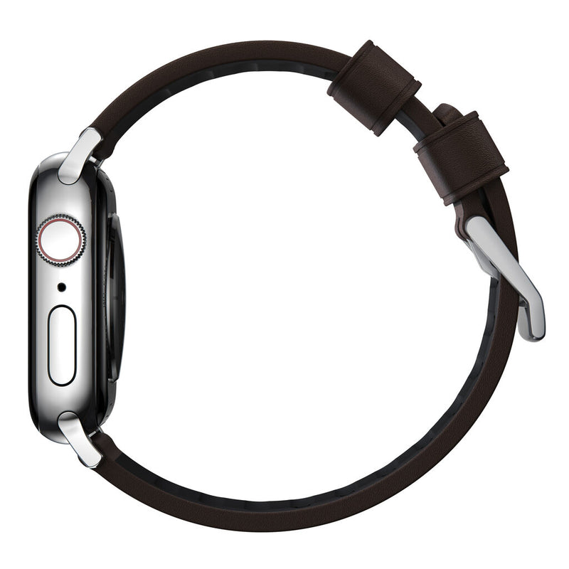 Hello Nomad Active Apple Watch Strap Pro 44mm/42mm | Classic Brown Leather
