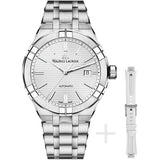 Maurice Lacroix AIKON Automatic Date 42mm | Stainless Steel Case with Strap