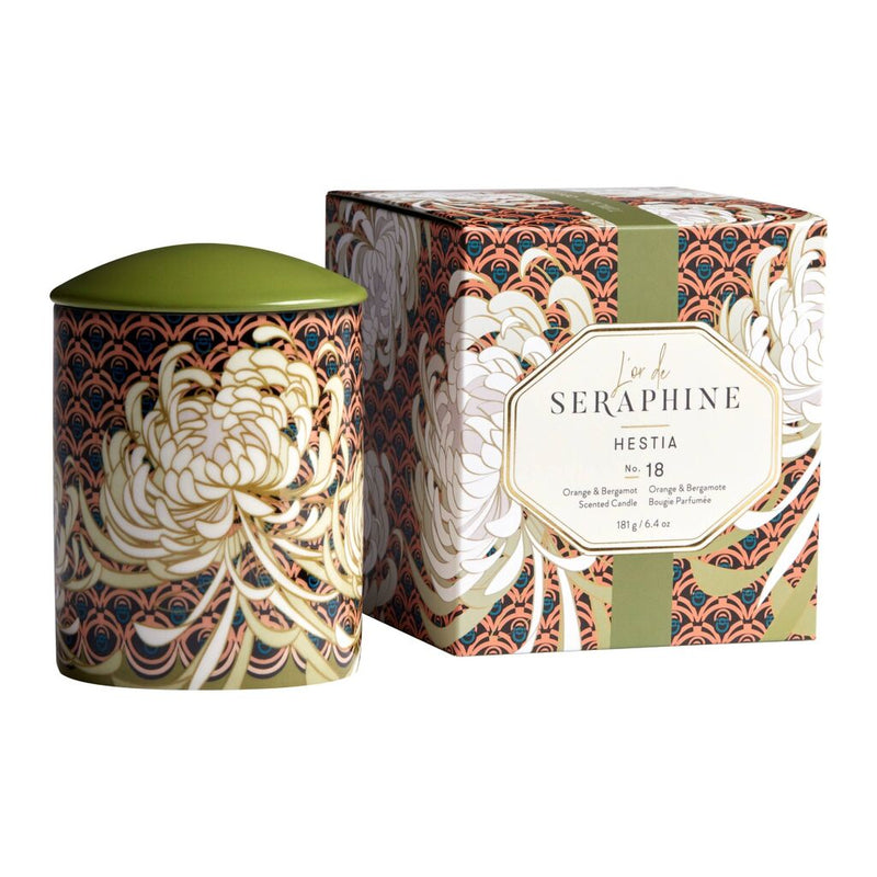 L'or de Seraphine Hestia Ceramic Jar Candle