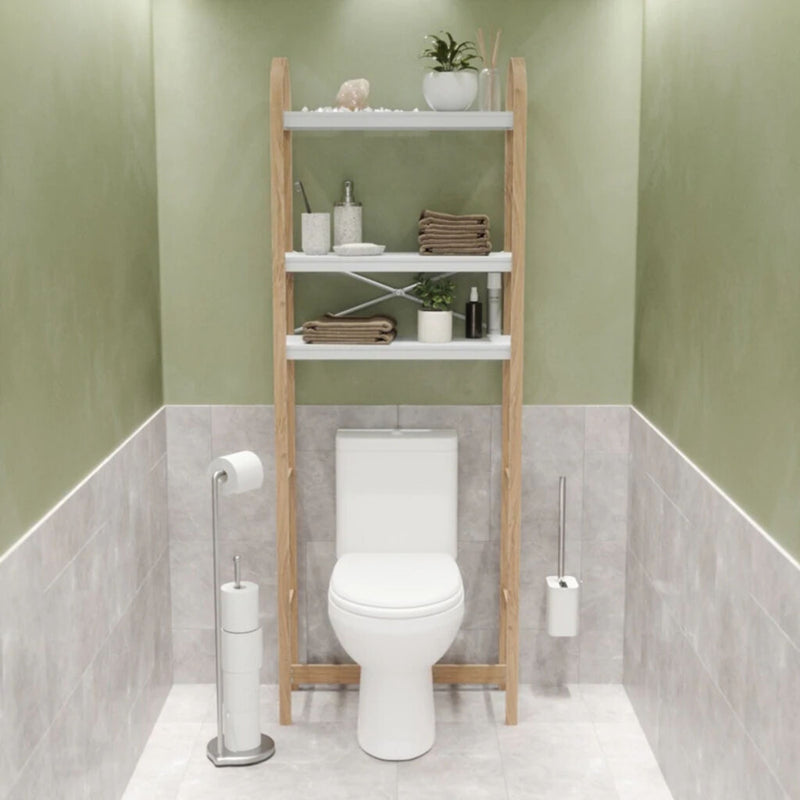 Umbra Bellwood Over The Toilet Shelf - White/Natural