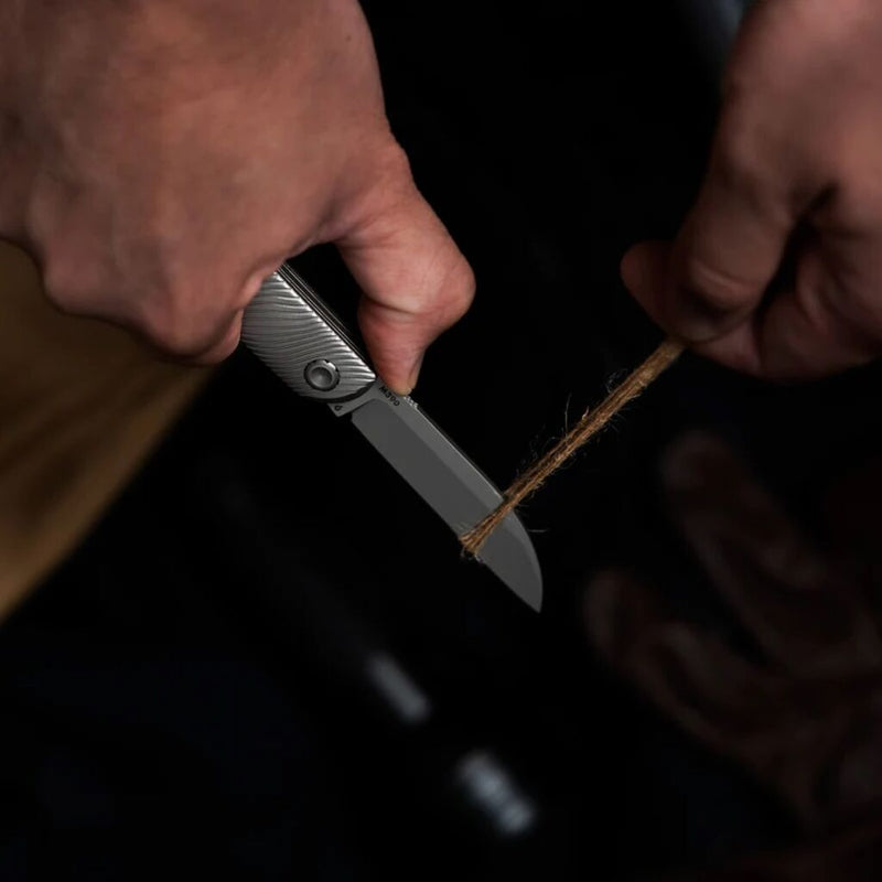 BOLDR The Wildman III Folding Knife | M390 Steel Blade with Titanium Handle