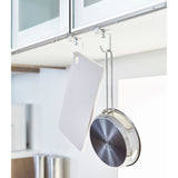 Yamazaki Plate Under Shelf Multipoupose Hanger Set of 2 | White