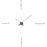 Nomon Merlin 4 T Wall Clock | Graphite Finished Brass/Walnut
