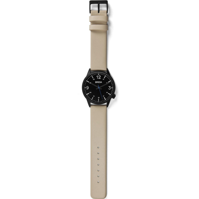 Breda Watches Slate Watch | Black/Beige 7017g