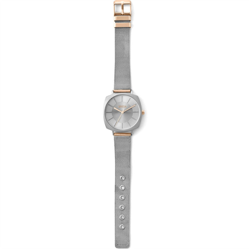 Breda Watches Vix Watch | Silver/Rose Gold 7018c