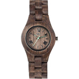 WeWood Criss Rough Indian Rosewood Wood Watch | Chocolate Wcrcho