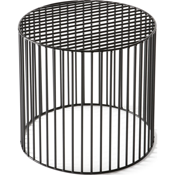 Atipico Tamburo Rounded Coffee Table | Jet Black 7021