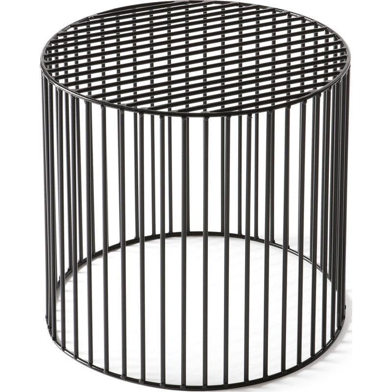 Atipico Tamburo Rounded Coffee Table | Jet Black 7021