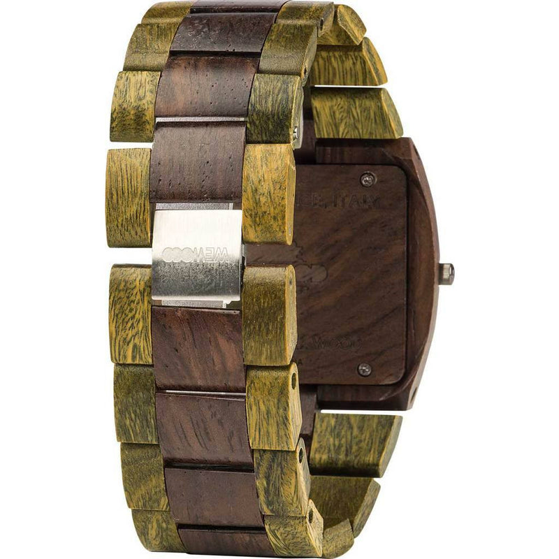 WeWood Jupiter Rosewood/Guaiaco Wood Watch | Chocolate/Army