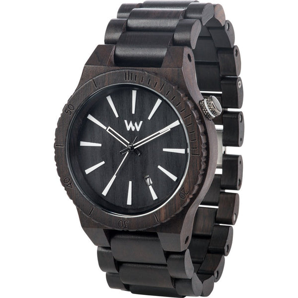 WeWood Assunt Blackwood Wooden Watch | Black WASBLK