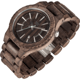 WeWood Assunt Rough Indian Rosewood Watch | Chocolate