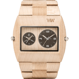 WeWood Jupiter RS Maple Wood Watch | Beige WJRSBE