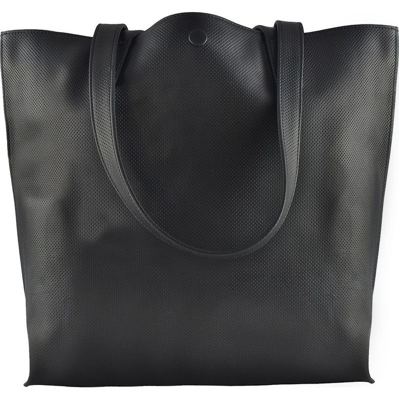 Kiko Leather Street Leather Tote | Black-705-1
