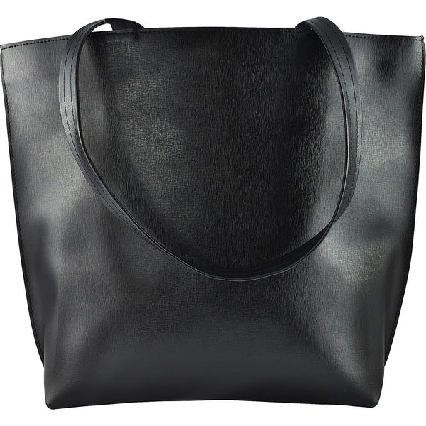 Kiko Leather Everyday Leather Tote | Black-707-1
