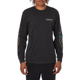 Katin Undisclosed Long Sleeve Graphic Tees | Black Wash